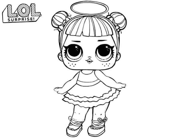 Lol Doll Coloring Pages Printable