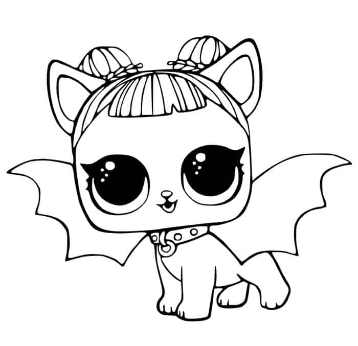 Lol Doll Pet Coloring Pages