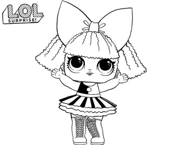 Lol Little Sister Coloring Pages
