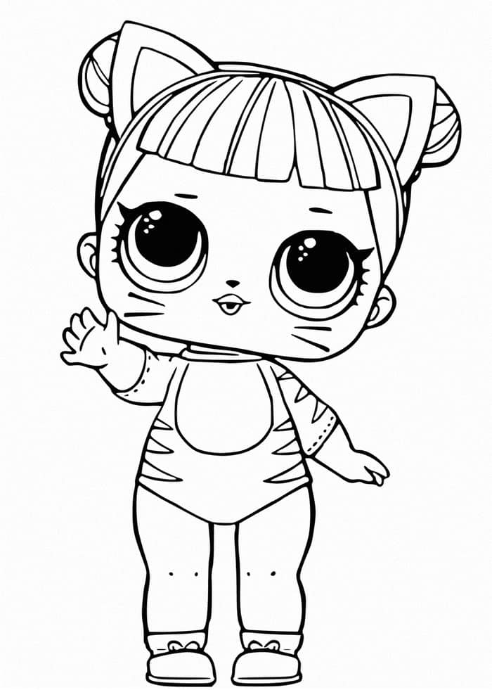 Lol Suprise Coloring Pages