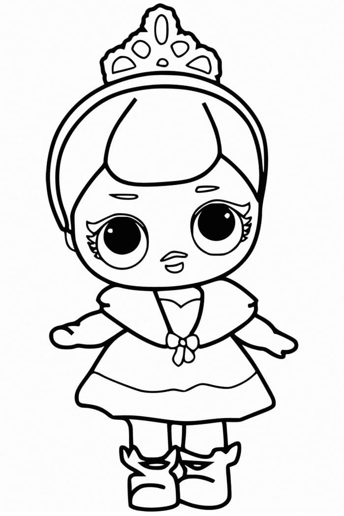 Lol Surprise Dolls Coloring Pages