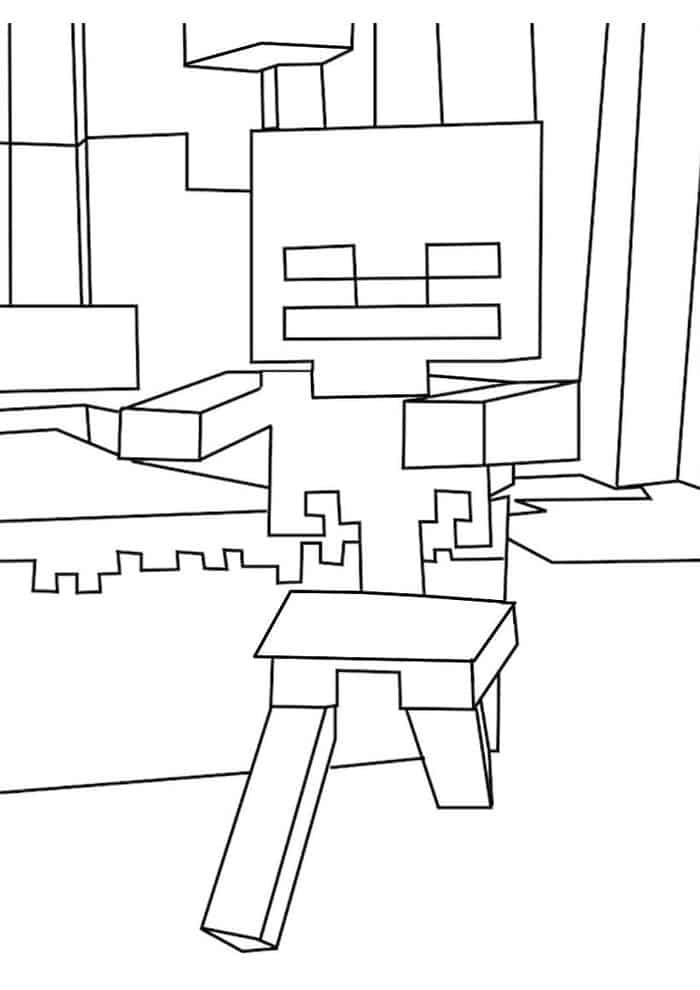 Minecraft Coloring Pages Free