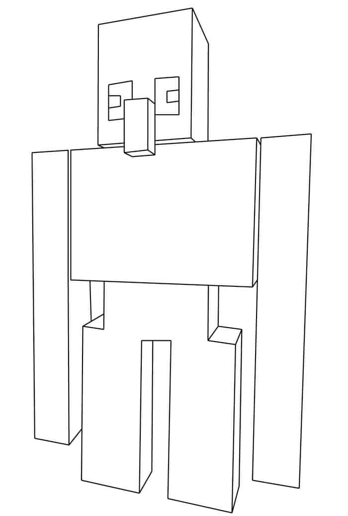 Minecraft Coloring Pages Printable