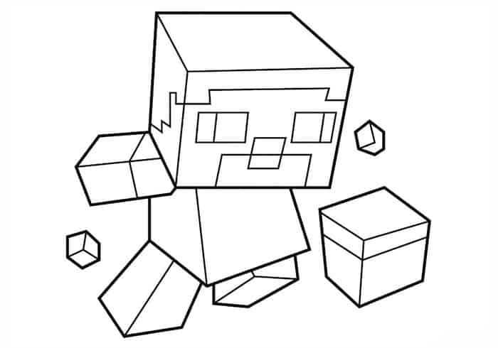 Minecraft Free Printables Coloring Pages