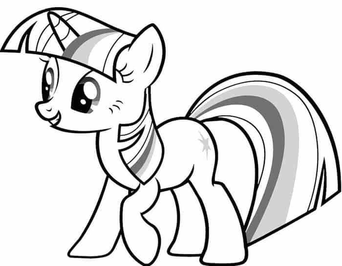 My Little Pony Coloring Book Pages