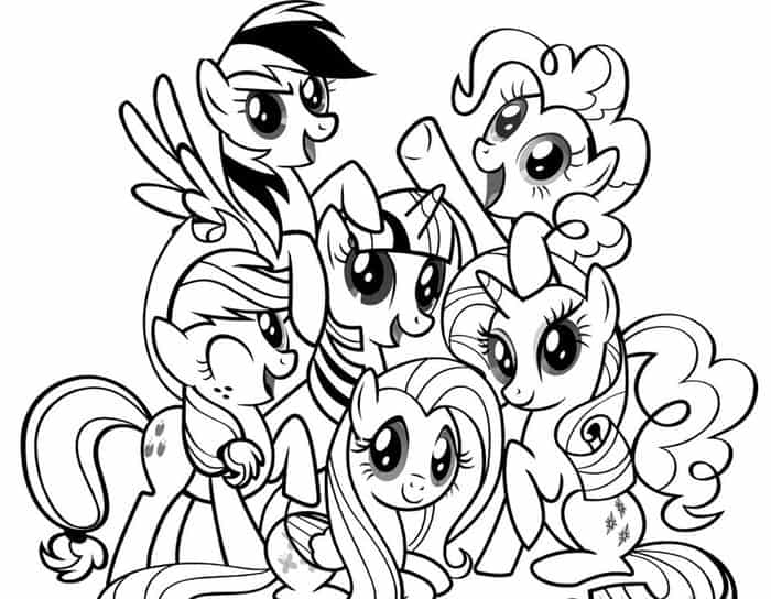 My Little Pony Equestria Girls Coloring Pages