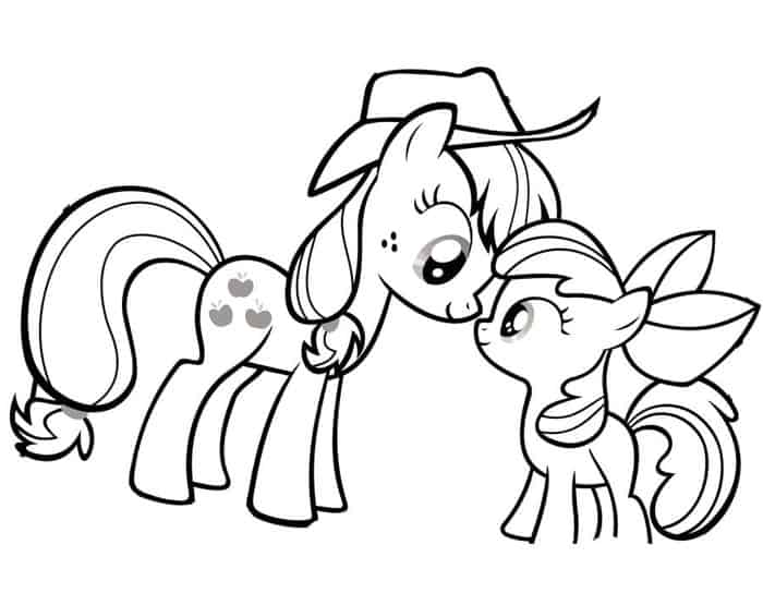 My Little Pony Printable Coloring Pages