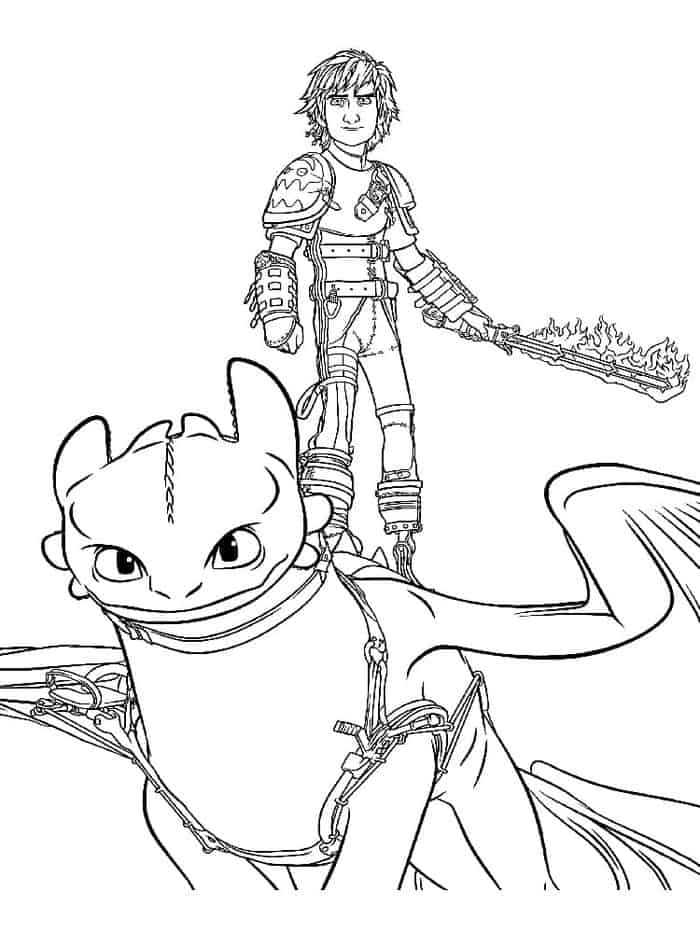 Nightwing Dragon Coloring Pages