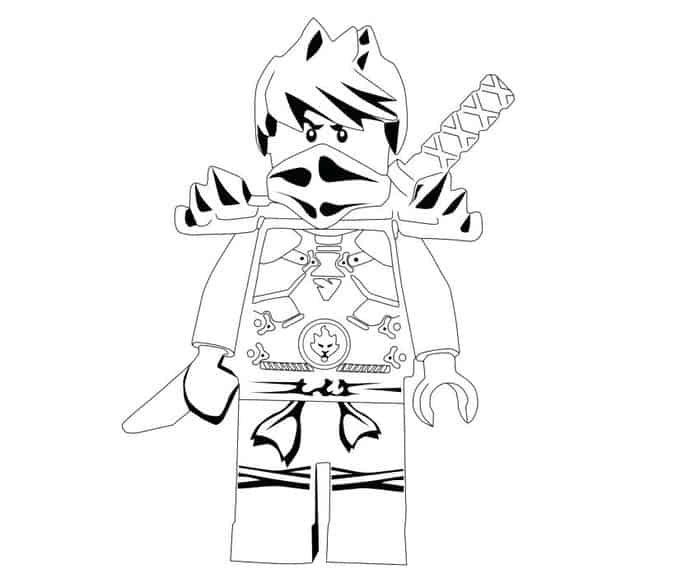 Ninjago Coloring Pages For Kids