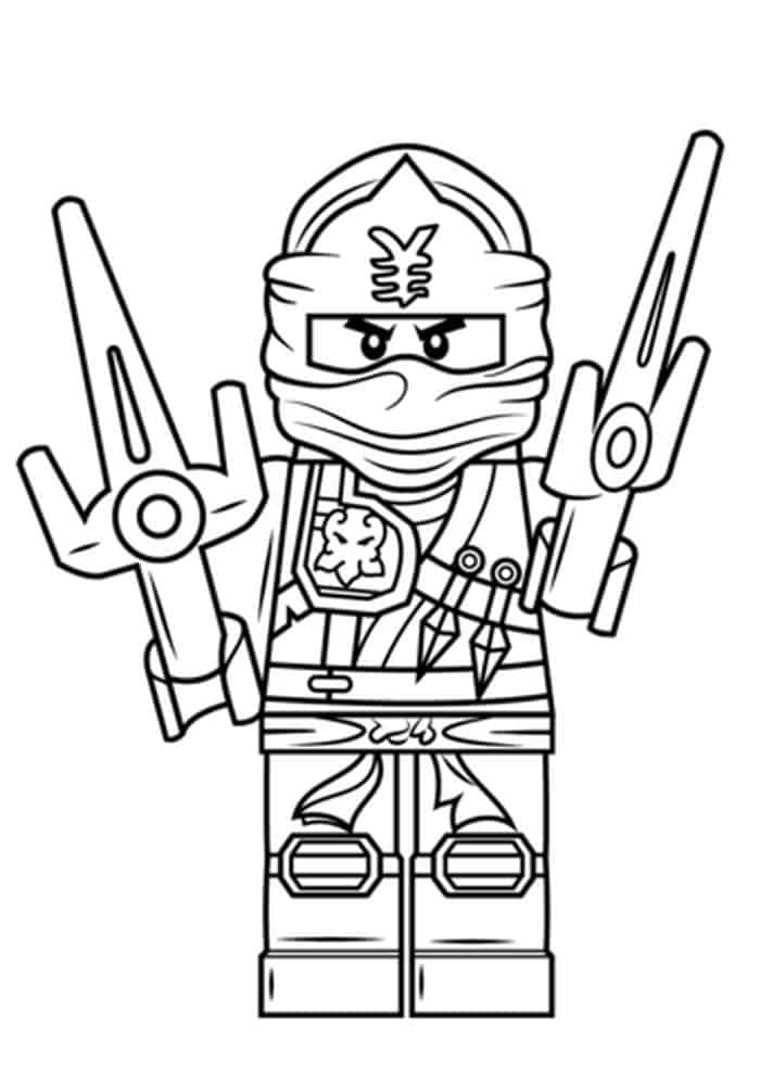 Ninjago Jay Coloring Pages