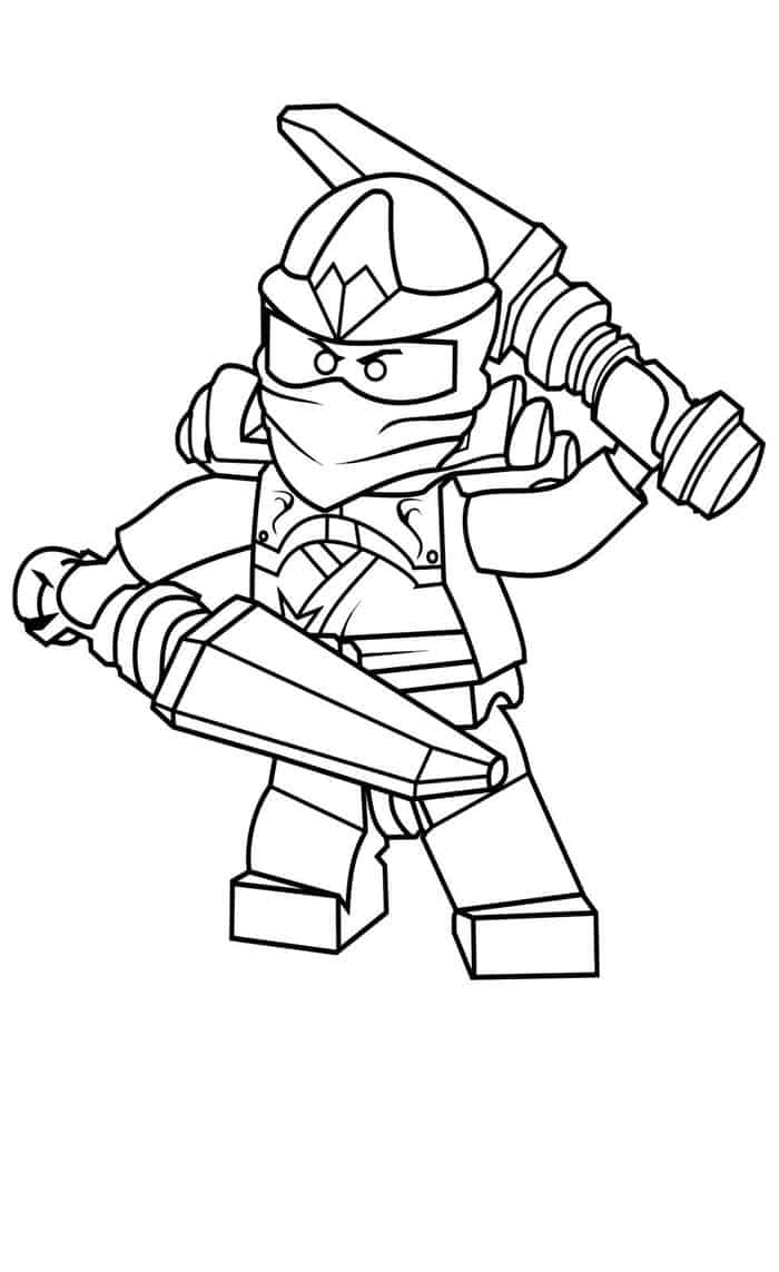 Ninjago Lloyd Coloring Pages