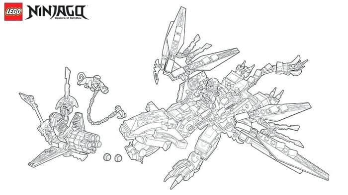 Ninjago Printables Coloring Pages