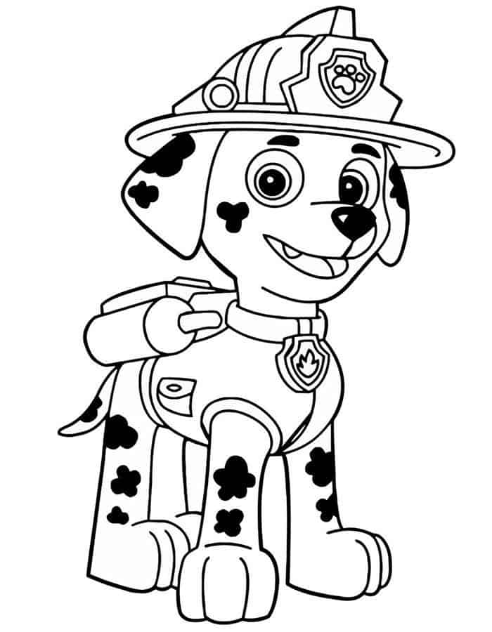 Paw Patrol Girl Coloring Pages