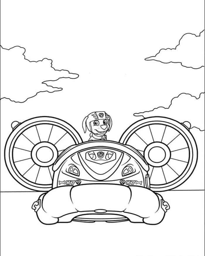 Paw Patrol Sea Patrol Coloring Pages