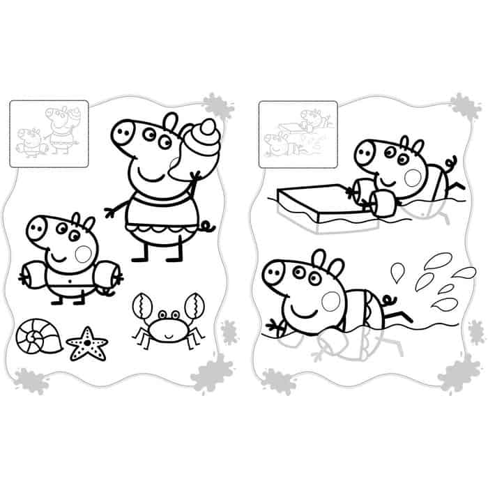 Peppa Pig Coloring Pages Free