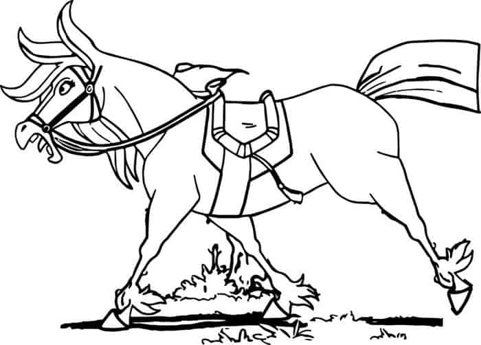 Print Horse Coloring Pages