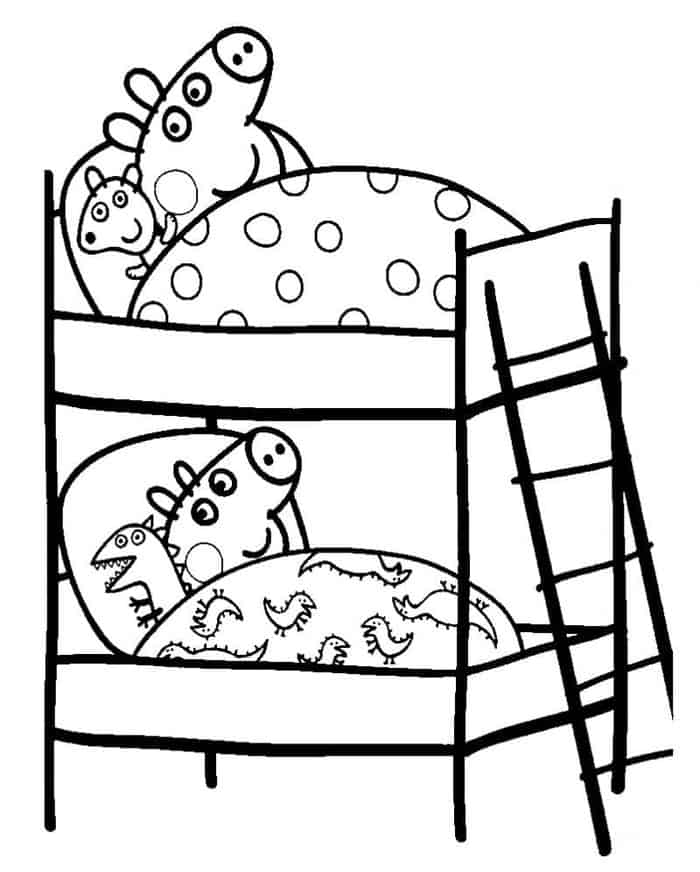 Printable Coloring Pages Peppa Pig