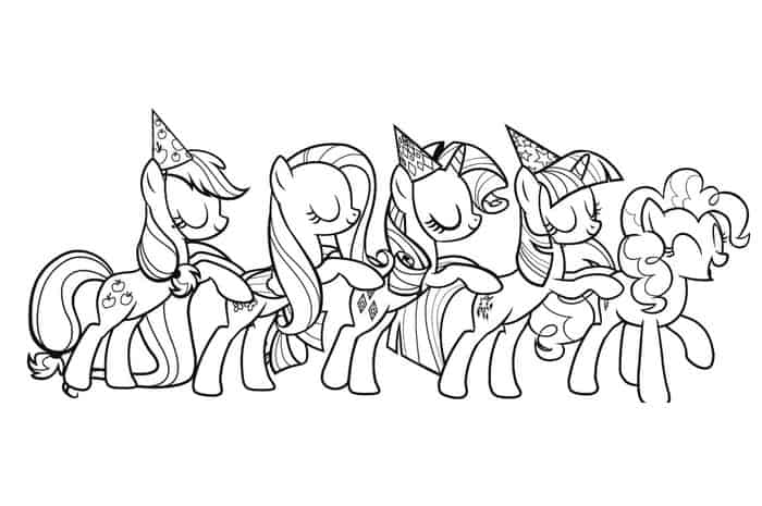 Printable My Little Pony Coloring Pages