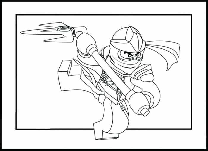 Printable Ninjago Coloring Pages