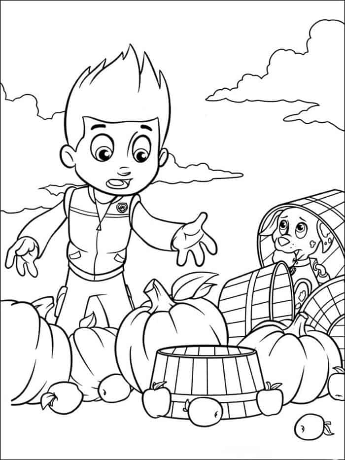 Ryder Coloring Pages