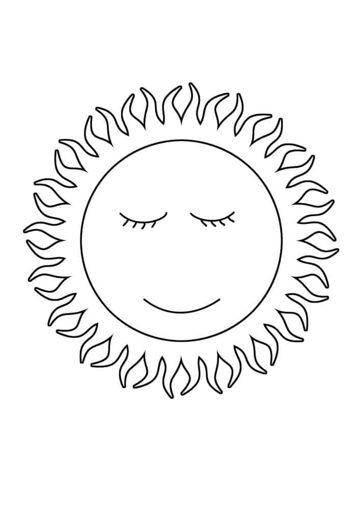 Summer Coloring Pages For Kids To Print Out