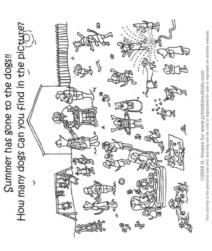 Summer Coloring Pages Free Printable