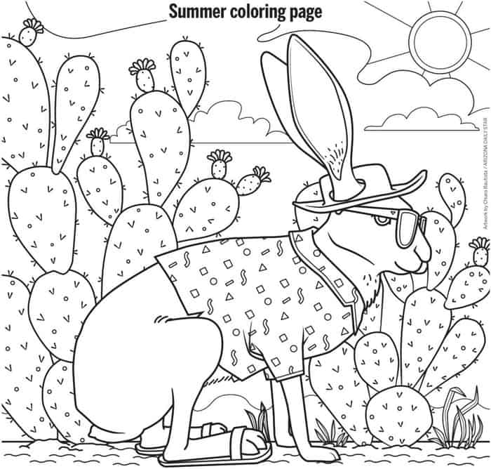 Summer Coloring Pages