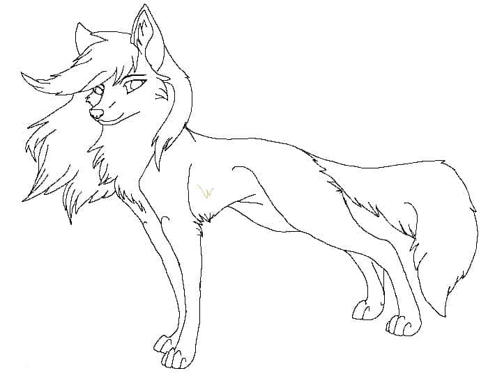 Wolf Coloring Pages