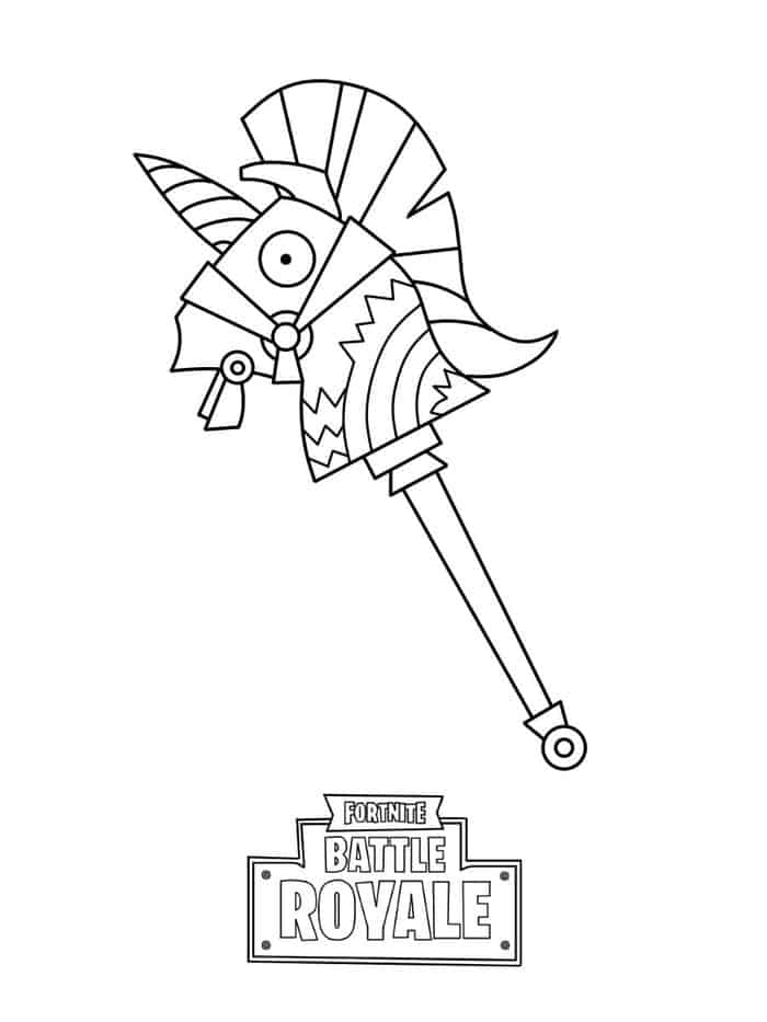 coloring pages of fortnite