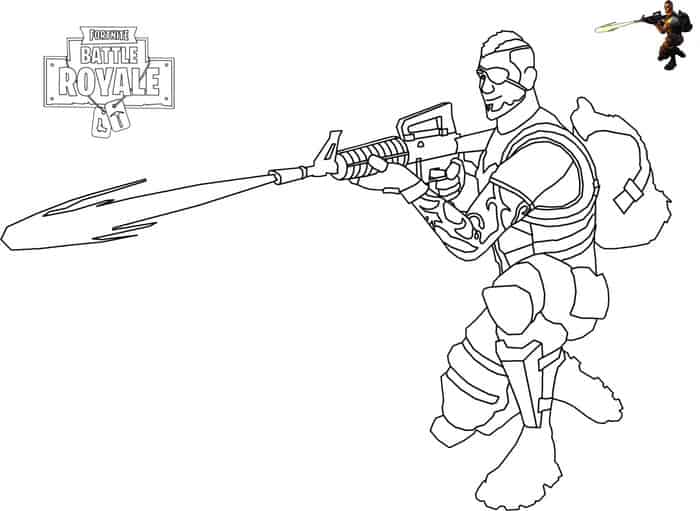 fortnite battle royale coloring pages