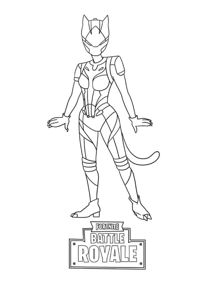 fortnite characters coloring pages