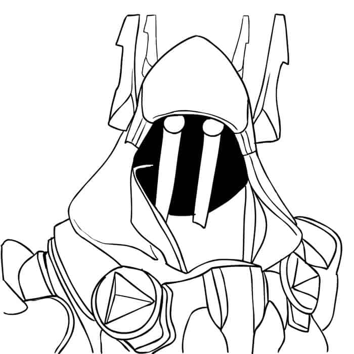 fortnite coloring pages ice king