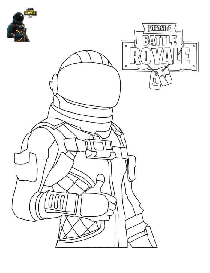 fortnite coloring pages