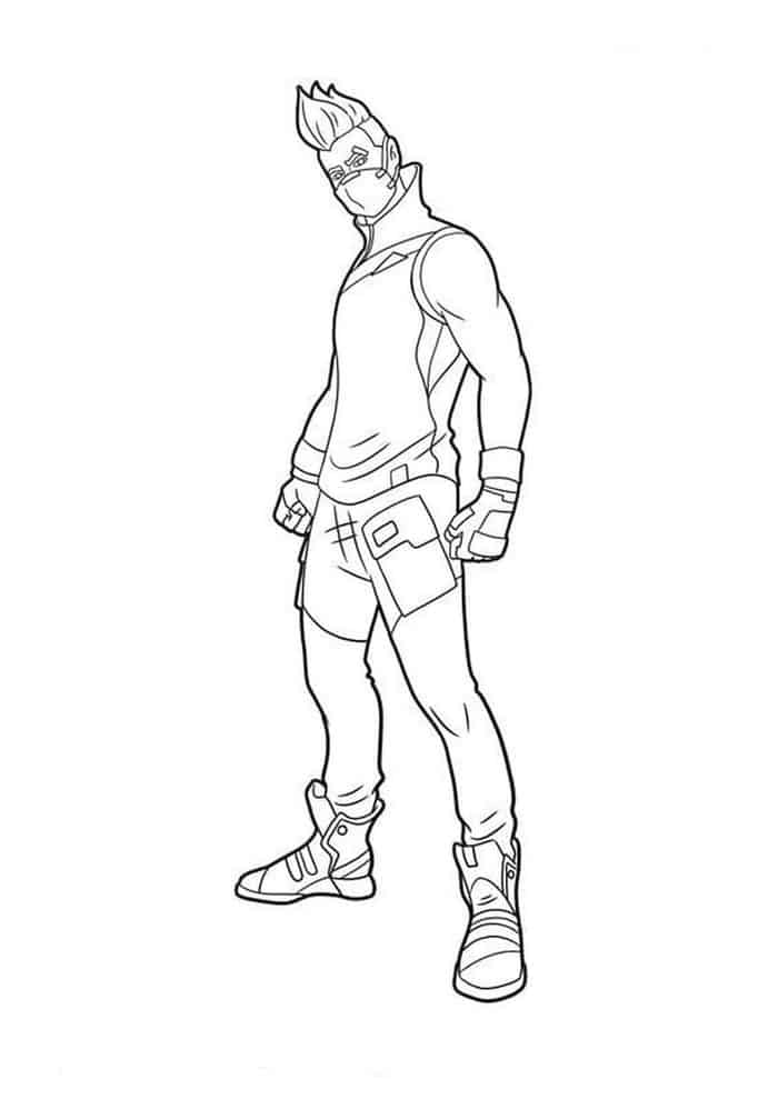 fortnite soccer skins coloring pages