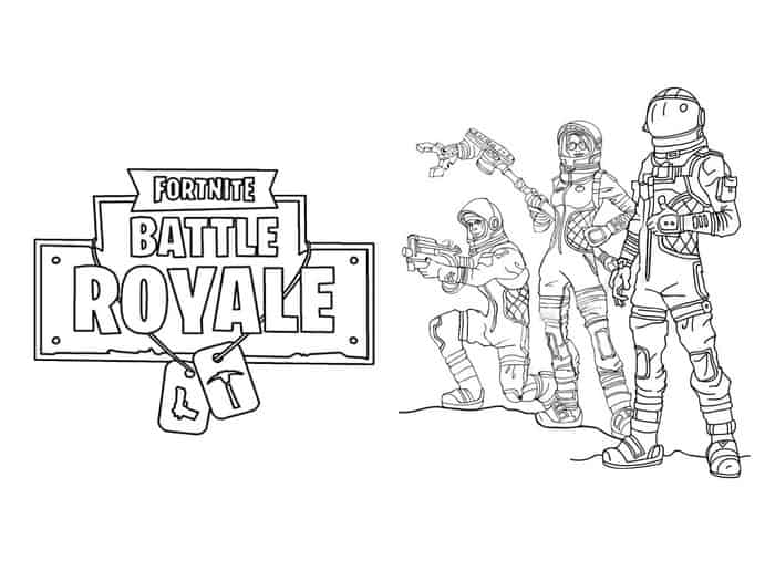 free fortnite coloring pages
