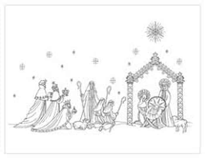 Adult Coloring Pages Christmas