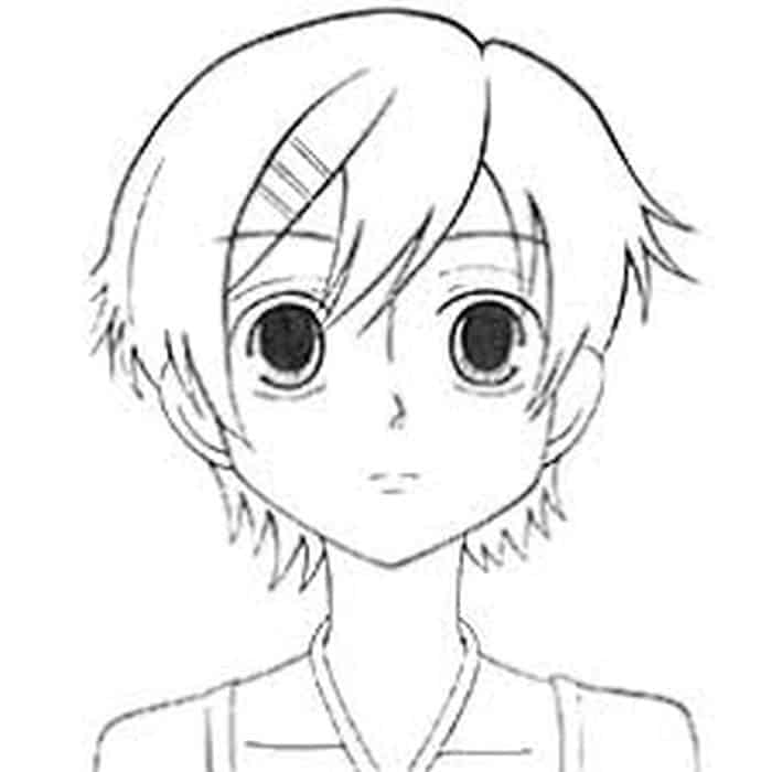 Anime Coloring Pages Cute