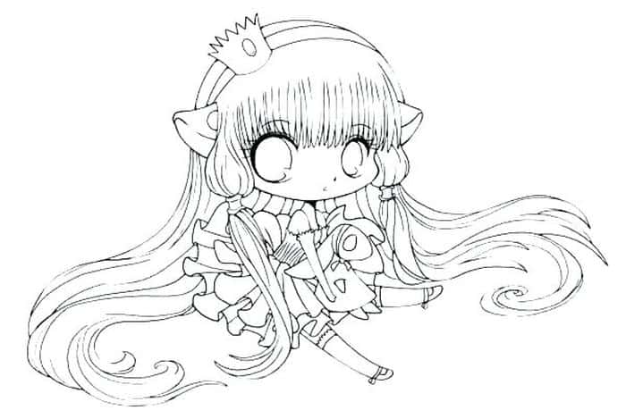 Anime Coloring Pages For Adults 1