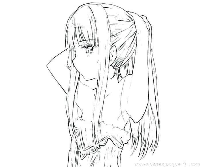 Anime Coloring Pages For Adults 2