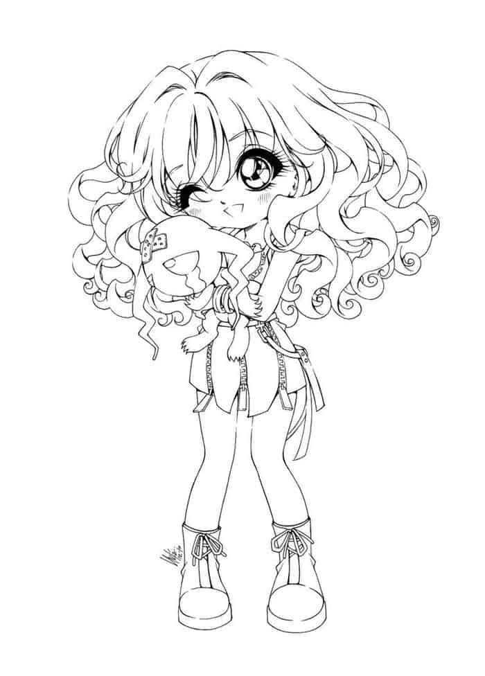 Anime Coloring Pages Online 1