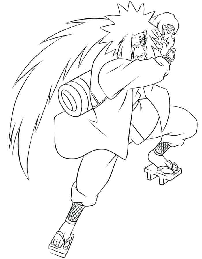 Anime Coloring Pages Printable 1