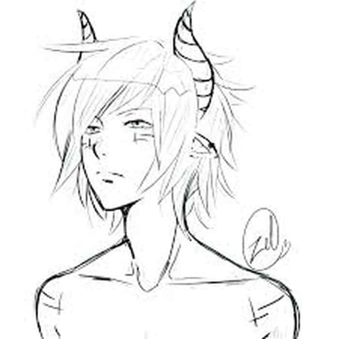 Anime Guy Coloring Pages