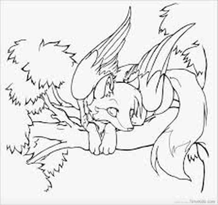 Anime Wolf Girl Coloring Pages