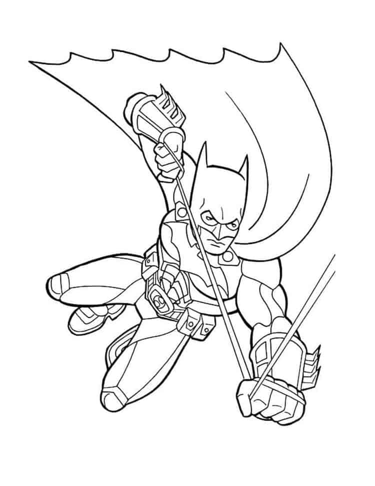 Batman Begins Coloring Pages