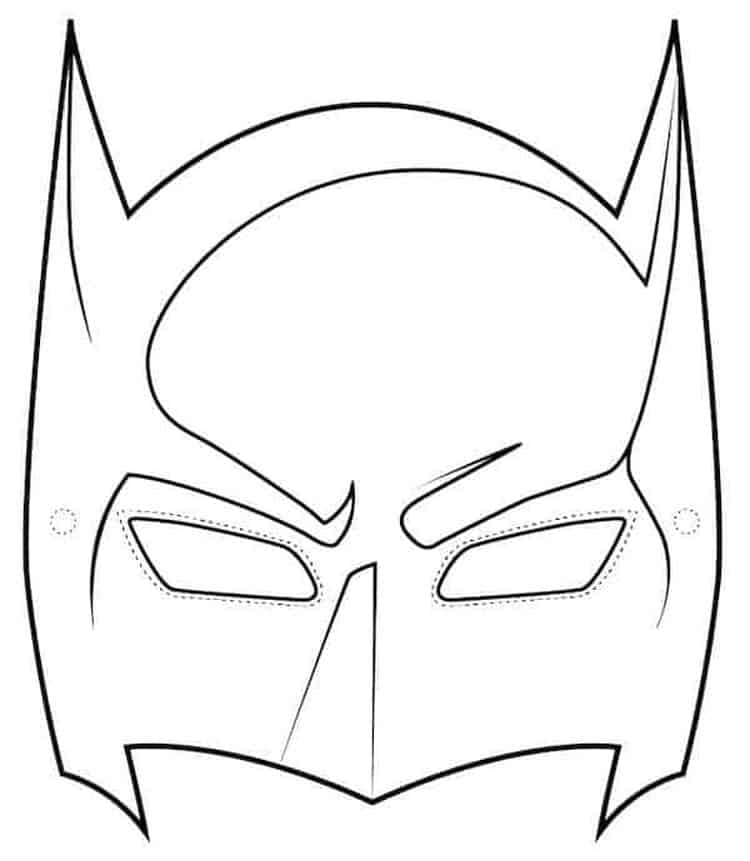 Batman Coloring Pages For Kids 2