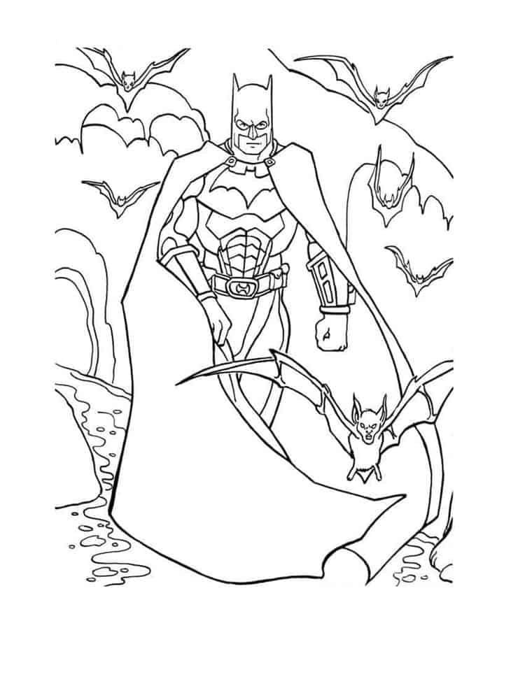 Batman Coloring Pages To Print