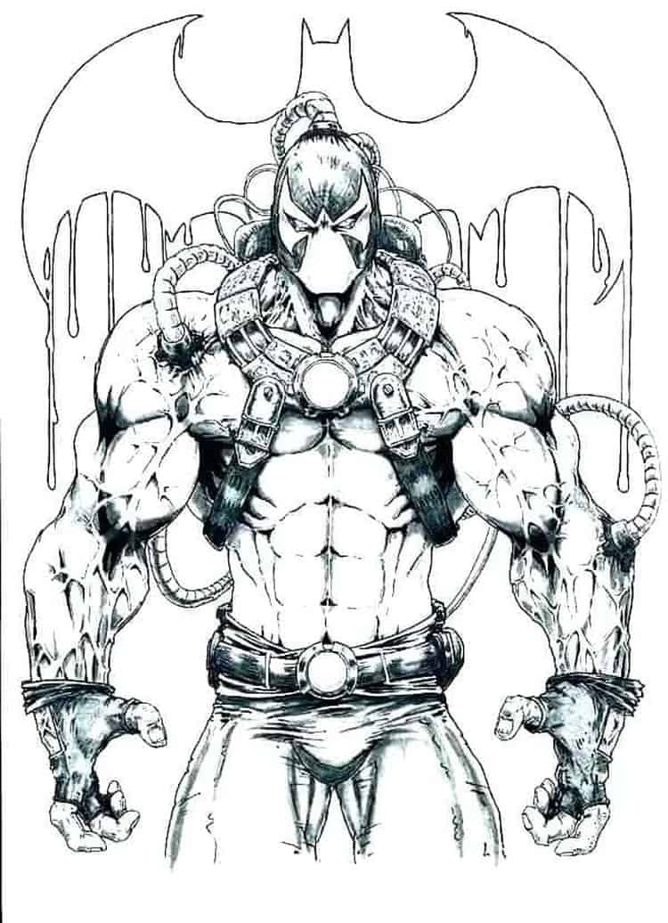 Batman Villains Coloring Pages