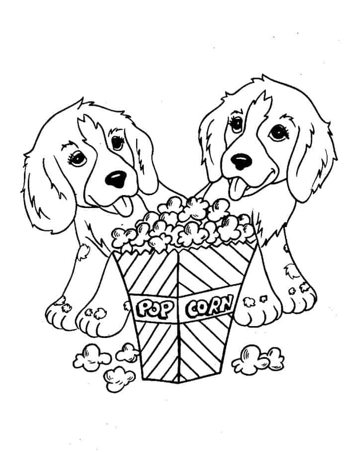 Beagle Puppy Coloring Pages