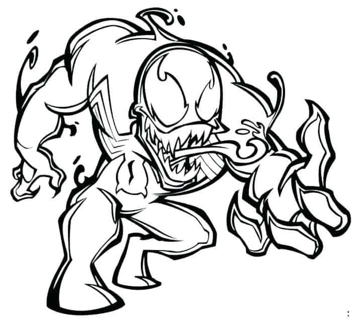 Chibi Superhero Coloring Pages