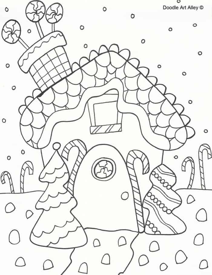 Christian Christmas Coloring Pages